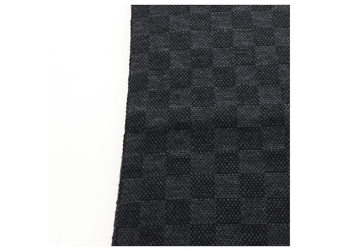LOUIS VUITTON Eschar Petit Scarf Wool Black LV - vista 12