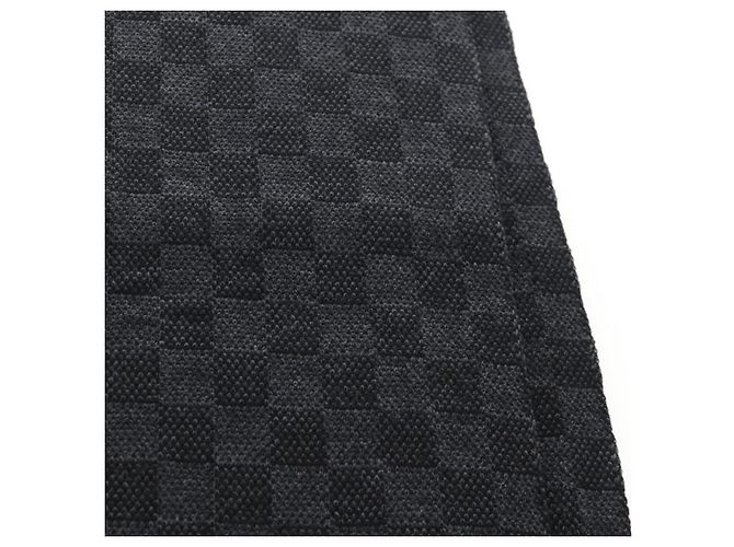 LOUIS VUITTON Eschar Petit Scarf Wool Black LV - vista 13