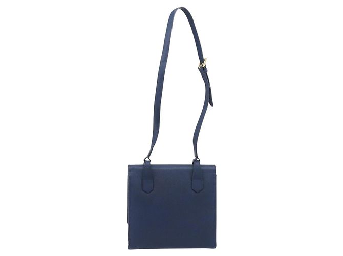 GIVENCHY Schultertasche Leder Navy Gold - Ansicht 3