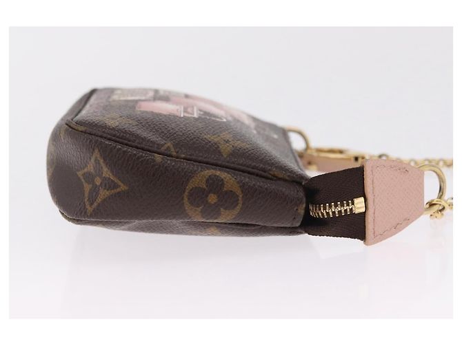 LOUIS VUITTON Monogram Bag print Mini Pochette Accessoires M60245 - vista 3