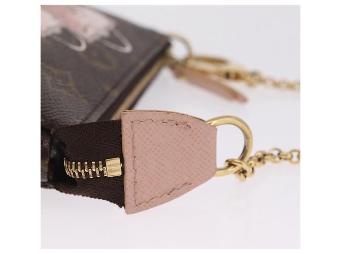 LOUIS VUITTON Monogram Bag print Mini Pochette Accessoires M60245 - vista 4