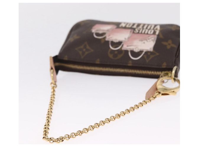 LOUIS VUITTON Monogram Bag print Mini Pochette Accessoires M60245 - vista 9