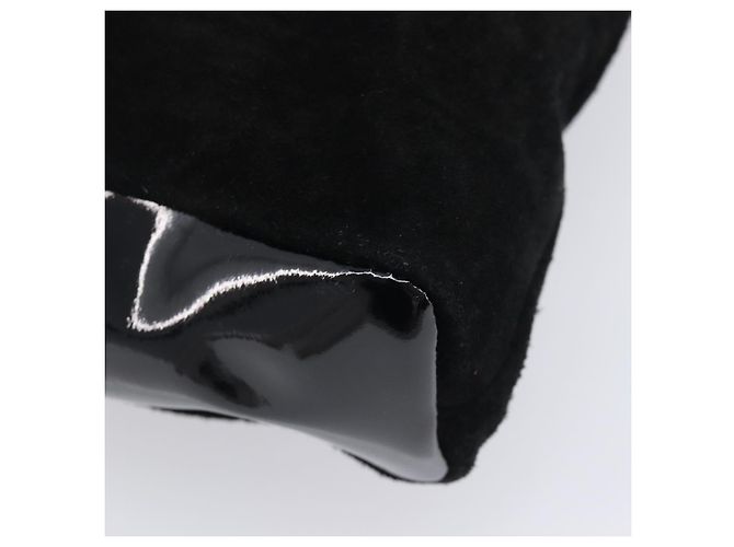 GUCCI Sac à main daim Outlet Noir 002 8000 - vue 11
