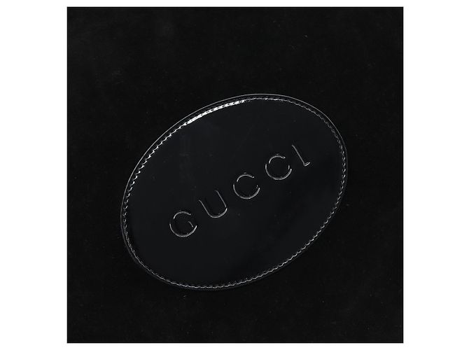 GUCCI Sac à main daim Outlet Noir 002 8000 - vue 16