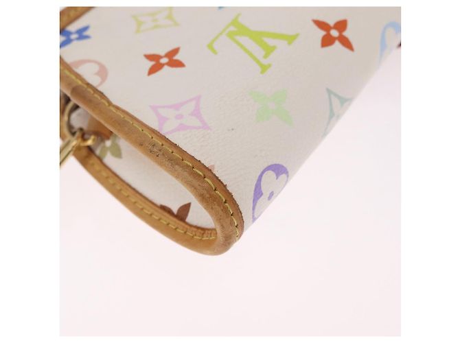LOUIS VUITTON Monogram Multicolor Shirley Bag White M40049 LV - vue 15