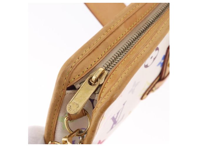 LOUIS VUITTON Monogram Multicolor Shirley Bag White M40049 LV - vue 21