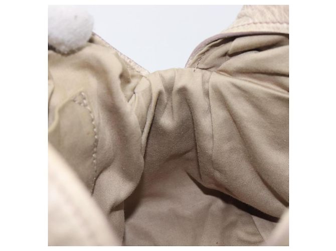 Miu Miu Hand Bag Leather 2way Beige Gold - vista 23