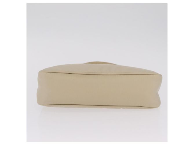 PRADA Bolsa de Mão Nylon Beige Silver - vista 5