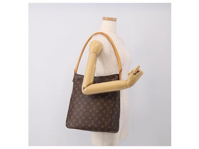 LOUIS VUITTON Monogram Looping GM Shoulder Bag M51145 LV - Ansicht 25