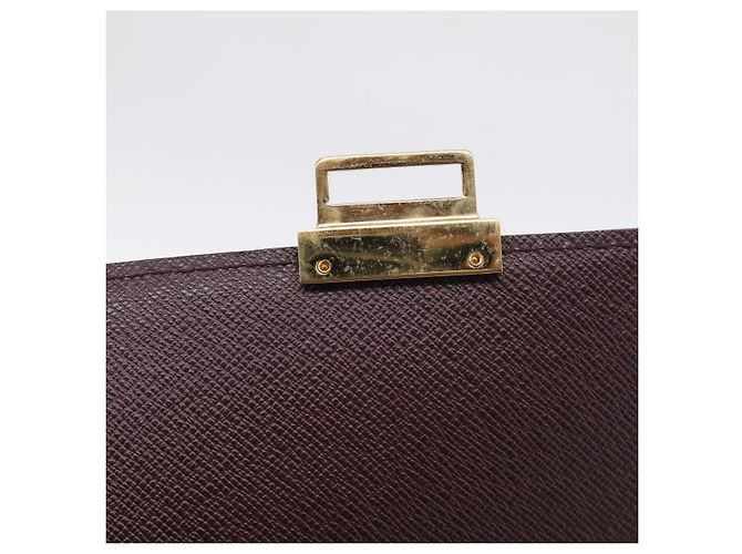 LOUIS VUITTON Bolso de mano Selenga de piel Taiga Acajou M30786 LV - vista 19