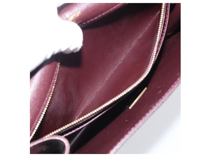 LOUIS VUITTON Bolso de mano Selenga de piel Taiga Acajou M30786 LV - vista 24