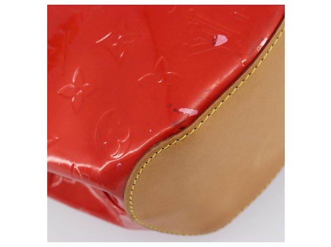 LOUIS VUITTON Monogram Vernis Biscayne Bay GM Bag Red M91287 LV - vista 19