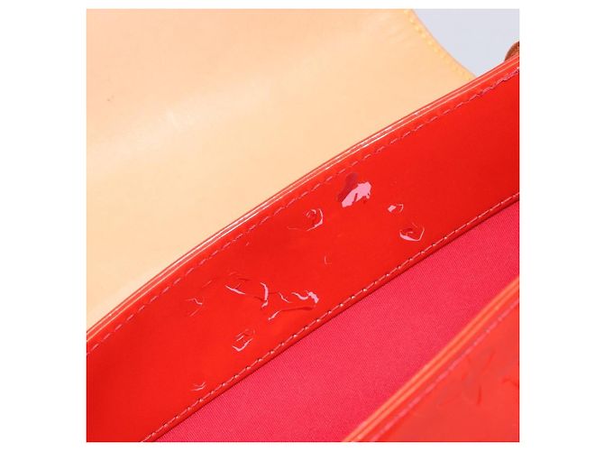 LOUIS VUITTON Monogram Vernis Biscayne Bay GM Bag Red M91287 LV - vista 24