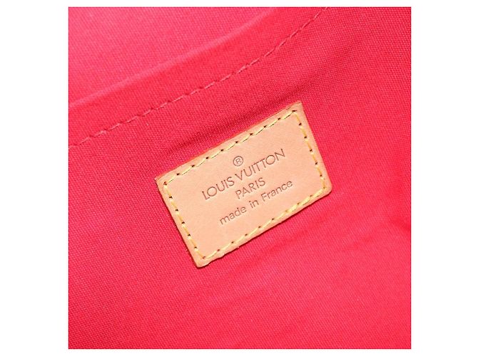 LOUIS VUITTON Monogram Vernis Biscayne Bay GM Bag Red M91287 LV - vista 25