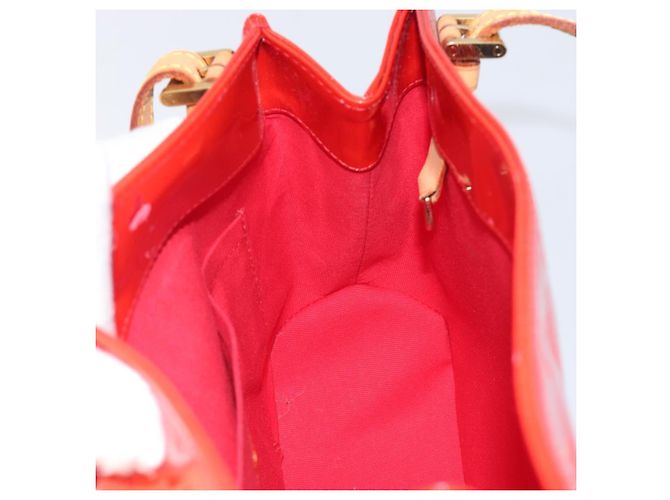 LOUIS VUITTON Monogram Vernis Biscayne Bay GM Bag Red M91287 LV - vista 26