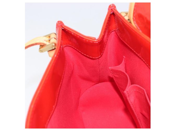 LOUIS VUITTON Monogram Vernis Biscayne Bay GM Bag Red M91287 LV - vista 27
