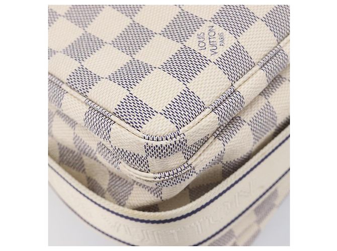 LOUIS VUITTON Damier Azur Naviglio Shoulder Bag N51189 LV - vista 17