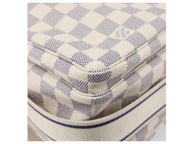 LOUIS VUITTON Damier Azur Naviglio Shoulder Bag N51189 LV - vista 19