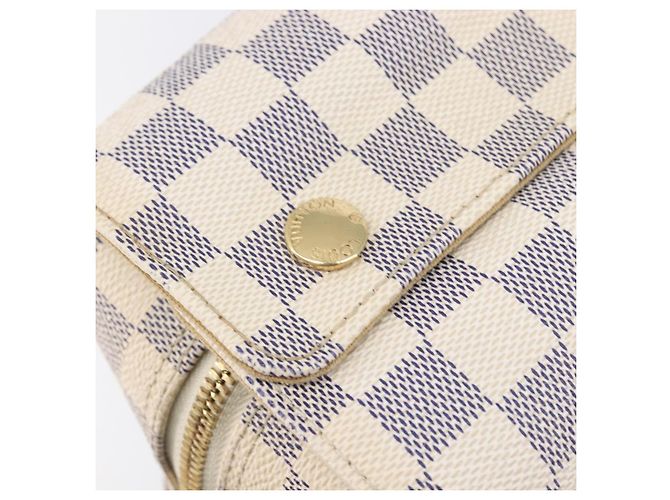 LOUIS VUITTON Damier Azur Naviglio Shoulder Bag N51189 LV - vista 21