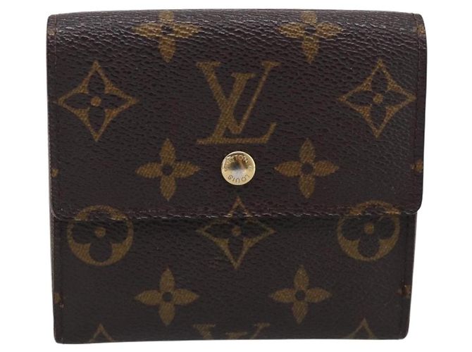 LOUIS VUITTON Monogram Porte Monnaie Bier Cartes Crdit Wallet M61652 - vue 13