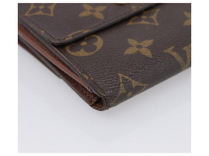 LOUIS VUITTON Monogram Porte Monnaie Bier Cartes Crdit Wallet M61652 - vue 14