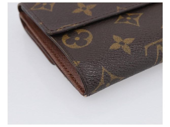 LOUIS VUITTON Monogram Porte Monnaie Bier Cartes Crdit Wallet M61652 - vue 16