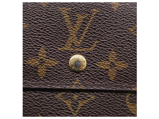 LOUIS VUITTON Monogram Porte Monnaie Bier Cartes Crdit Wallet M61652 - vue 17