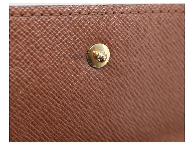 LOUIS VUITTON Monogram Porte Monnaie Bier Cartes Crdit Wallet M61652 - vue 18