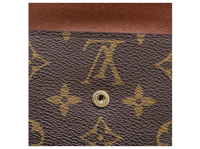 LOUIS VUITTON Monogram Porte Monnaie Bier Cartes Crdit Wallet M61652 - vue 20
