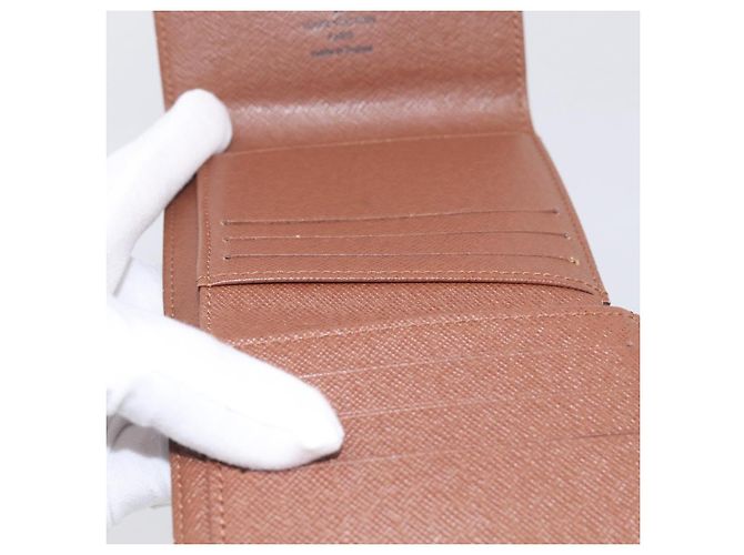 LOUIS VUITTON Monogram Porte Monnaie Bier Cartes Crdit Wallet M61652 - vue 23
