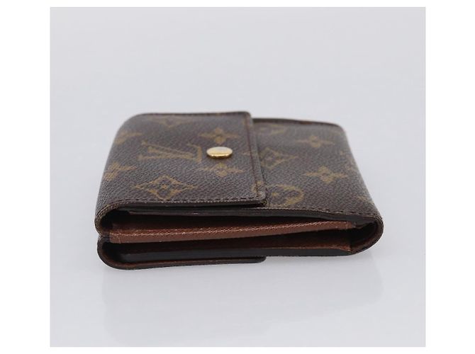 LOUIS VUITTON Monogram Porte Monnaie Bier Cartes Crdit Wallet M61652 - vue 3