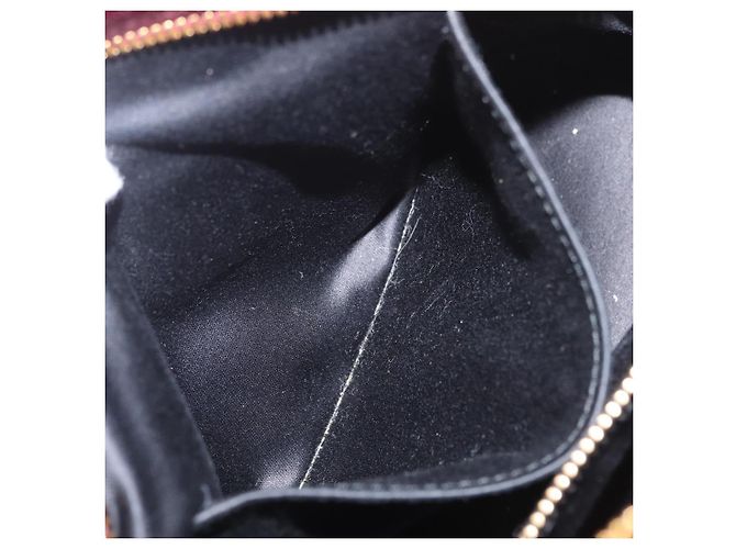 Miu Miu Matelasse Hand Bag Leather 2way Red Gold - vista 29