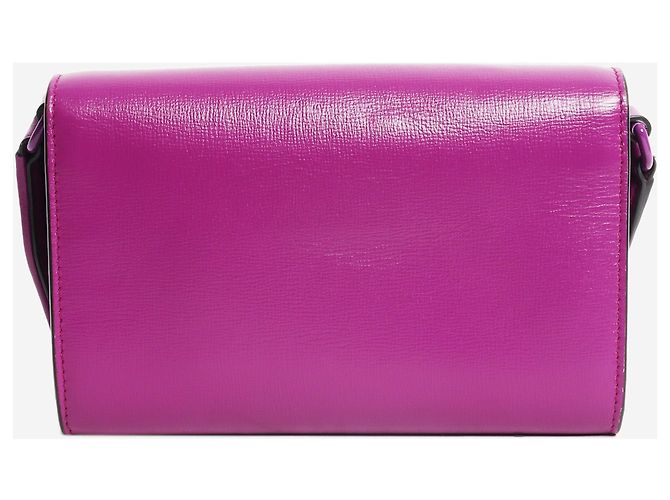 Gucci Mini borsa a tracolla Horsebit 1955 in pelle viola - vista 3
