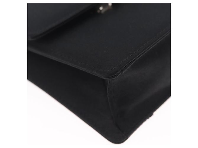 Bulgari Sac à main BVLGARI Classico Satin Noir - vue 10