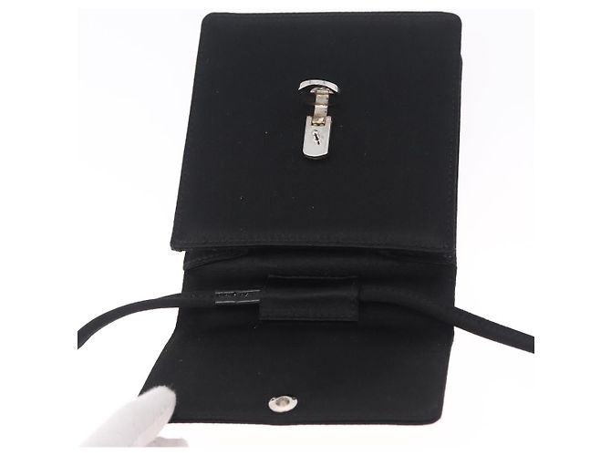 Bulgari Sac à main BVLGARI Classico Satin Noir - vue 15