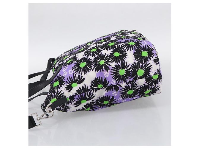 PRADA Tote Bag Nylon 2way Purple Silver - vista 3