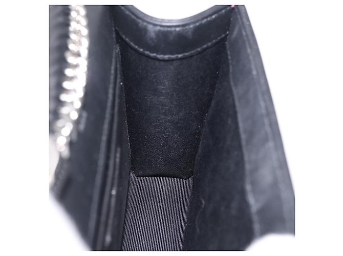 Autre Marque Saint Laurent Chain Shoulder Bag Leather Pink Silver - vista 21