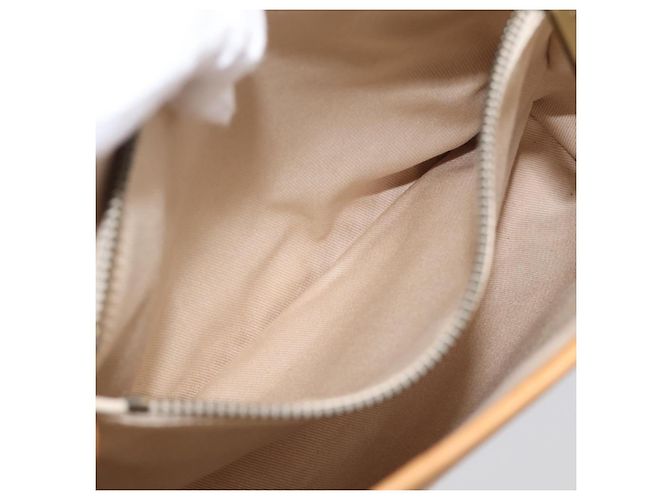 Céline CELINE C Macadam Hand Bag Canvas Beige Gold Tone - vista 23