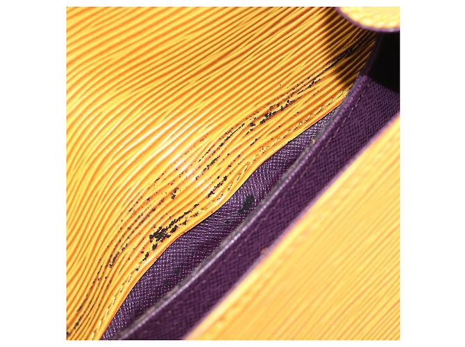 Saint-Cloud LOUIS VUITTON Epi Saint Cloud PM Shoulder Bag Yellow M52219 LV - vista 11