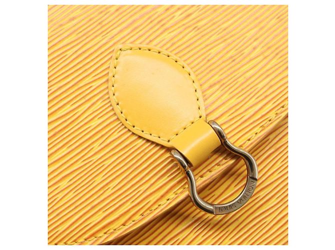 Saint-Cloud LOUIS VUITTON Epi Saint Cloud PM Shoulder Bag Yellow M52219 LV - vista 22