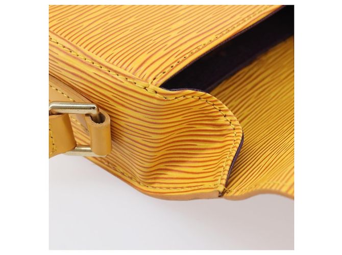 Saint-Cloud LOUIS VUITTON Epi Saint Cloud PM Shoulder Bag Yellow M52219 LV - vista 25