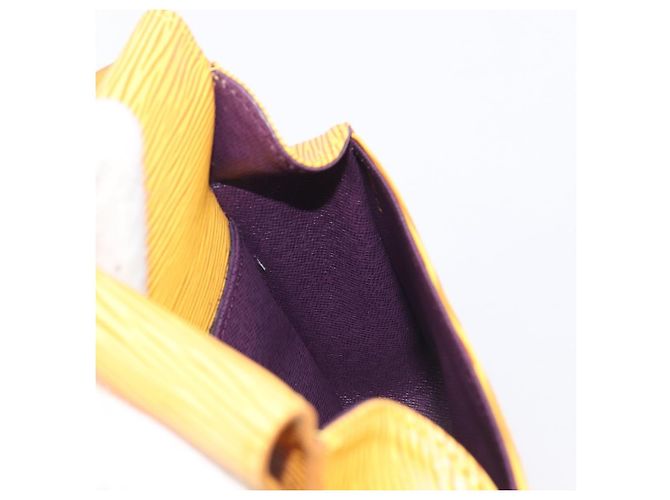 Saint-Cloud LOUIS VUITTON Epi Saint Cloud PM Shoulder Bag Yellow M52219 LV - vista 27