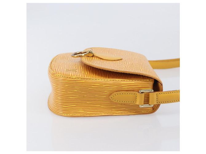 Saint-Cloud LOUIS VUITTON Epi Saint Cloud PM Shoulder Bag Yellow M52219 LV - vista 3