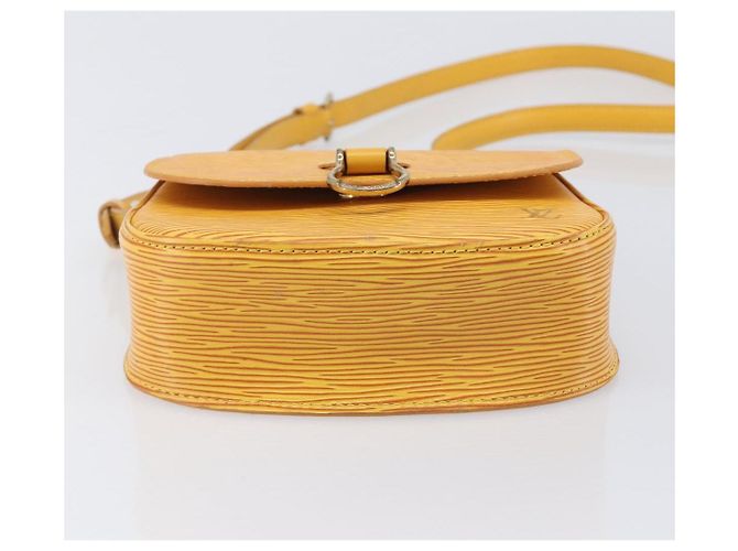 Saint-Cloud LOUIS VUITTON Epi Saint Cloud PM Shoulder Bag Yellow M52219 LV - vista 5