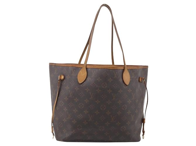 LOUIS VUITTON Monogram Neverfull MM Tote Bag M40156 LV - vue 2