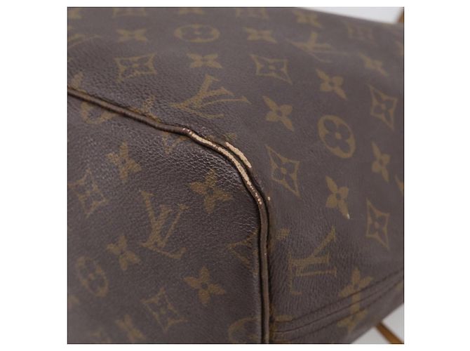 LOUIS VUITTON Monogram Neverfull MM Tote Bag M40156 LV - vue 9