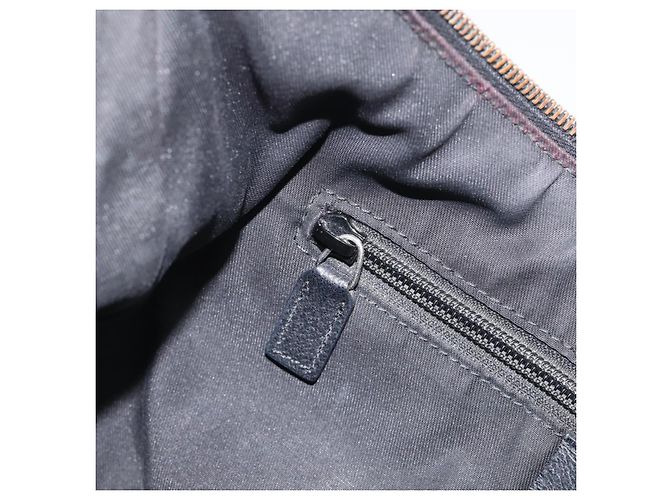 GUCCI GG Canvas Shoulder Bag Black Silver 181092 - view 19