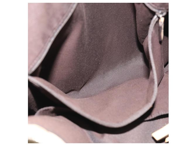 GUCCI Bamboo Shoulder Bag Leather Beige Silver - vista 23