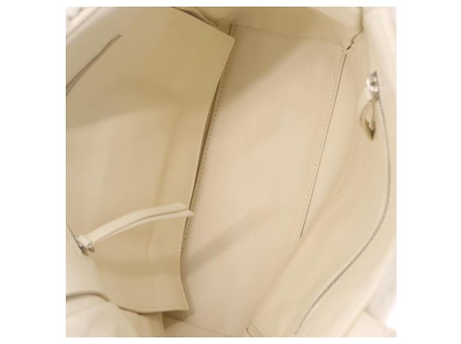 Balenciaga Sac à Main Shearing White Silver 532873 - vue 10
