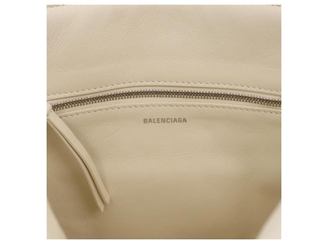 Balenciaga Sac à Main Shearing White Silver 532873 - vue 22